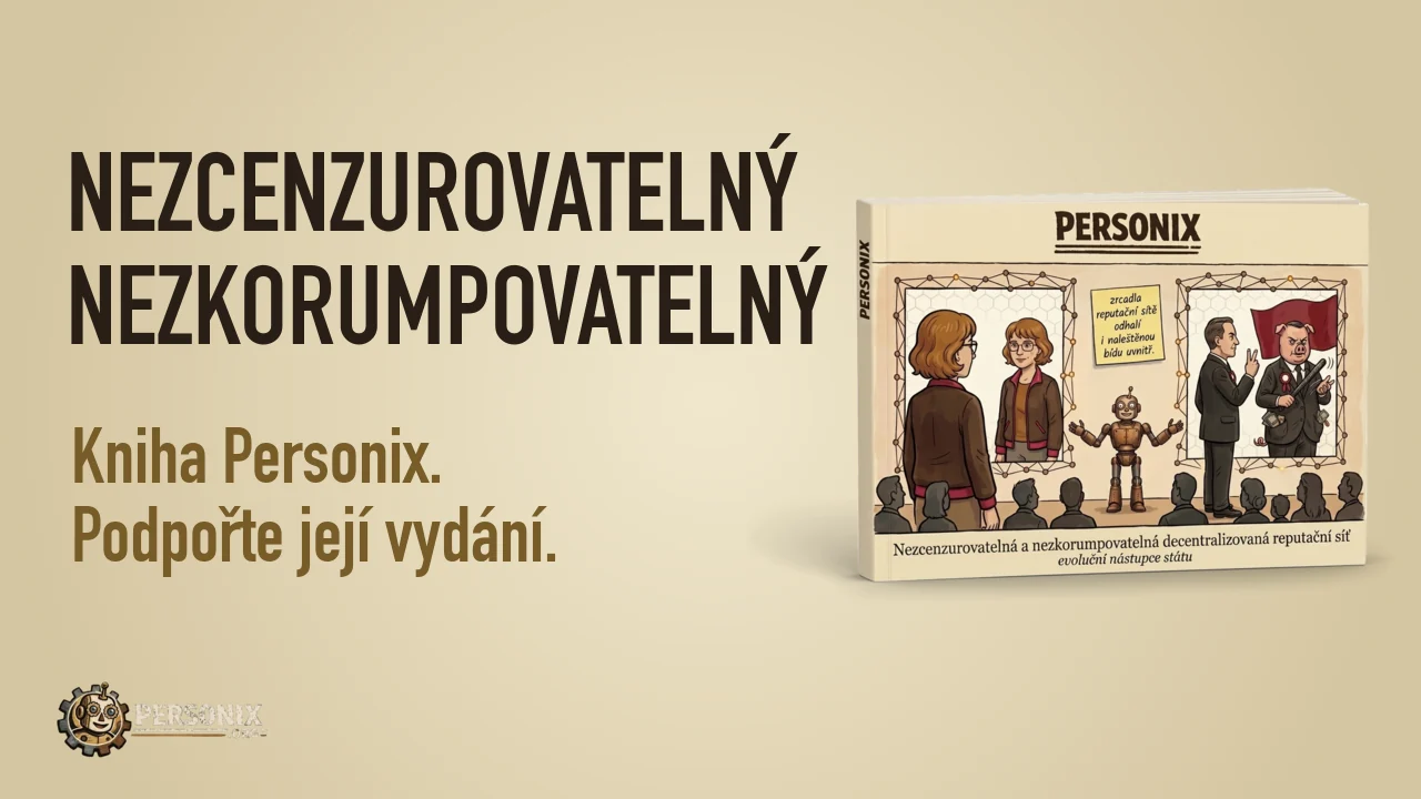 Video: Personix, nezcenzurovatelný a nezkorumpovatelný návrh meritokracie. Kniha na Startovači.
